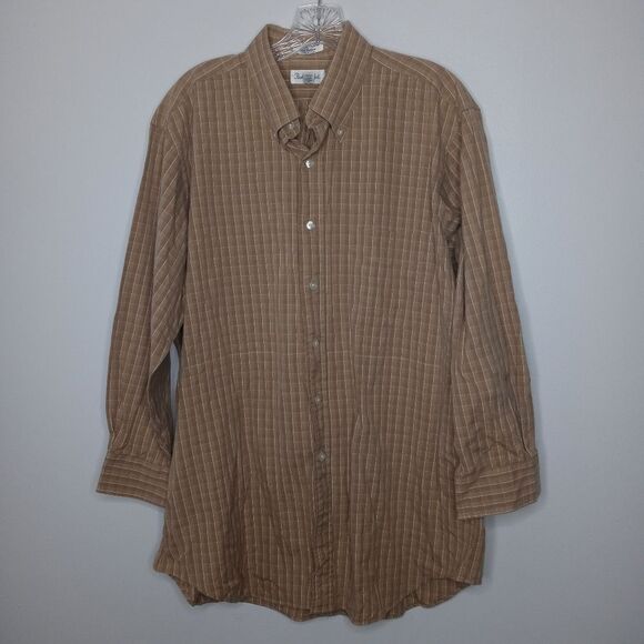 Paul Fredrick button down shirt size 17 - Picture 1 of 4